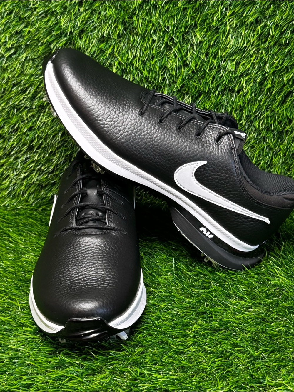 Size 10 - Mens Nike Air Zoom Victory Tour 3 Black White Golf Shoes - DX9025-003